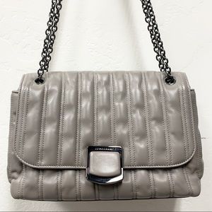 Longchamp Brioche Optional Crossbody in Grey